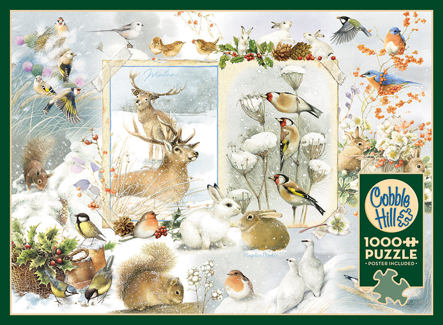 Box, straight on: Nature Journal: Winter – 1000 Piece Jigsaw Puzzle (Cobble Hill)