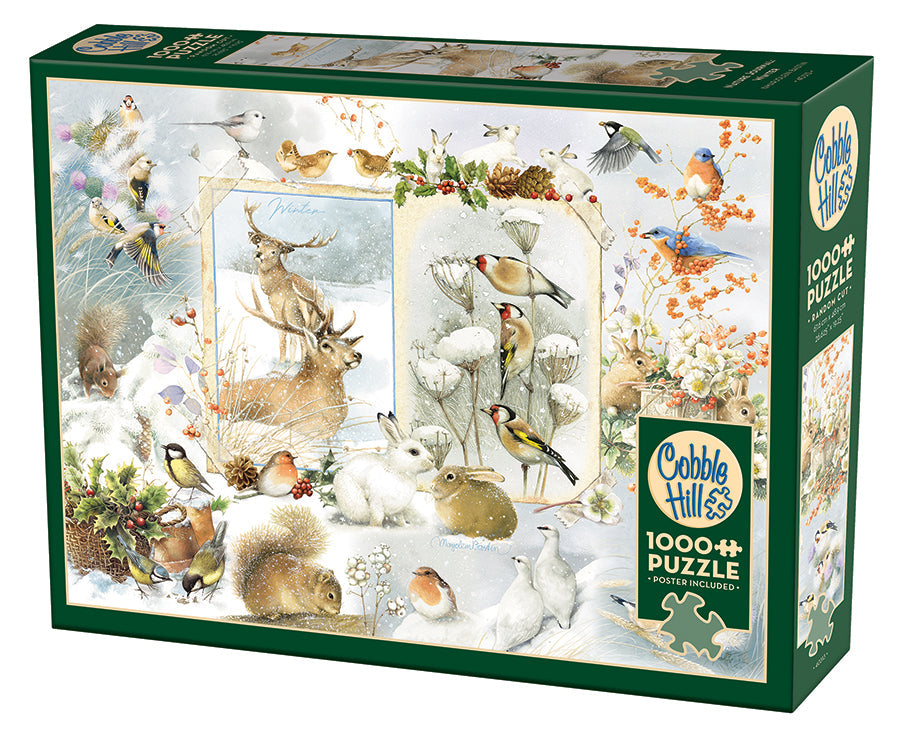 Box, turned left: Nature Journal: Winter – 1000 Piece Jigsaw Puzzle (Cobble Hill)