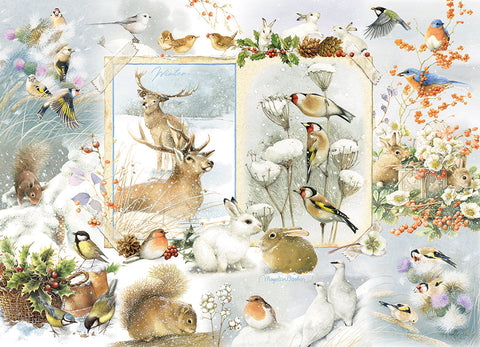Artwork: Nature Journal: Winter – 1000 Piece Jigsaw Puzzle (Cobble Hill)