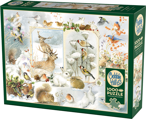 Nature Journal: Winter – 1000 Piece Jigsaw Puzzle (Cobble Hill)