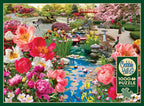 Box, straight on: Japanese Garden – 1000 Piece Jigsaw Puzzle (Cobble Hill)