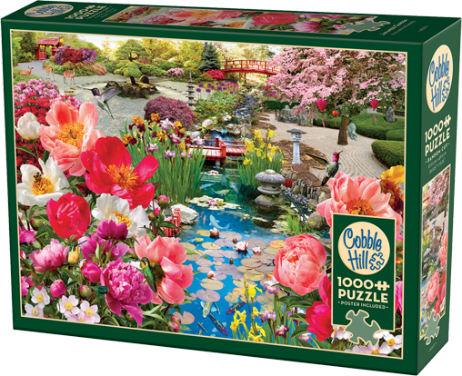 Japanese Garden – 1000 Piece Jigsaw Puzzle (Cobble Hill)