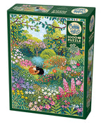 Box, turned left: In The Garden – 1000 Piece Jigsaw Puzzle (Cobble Hill)