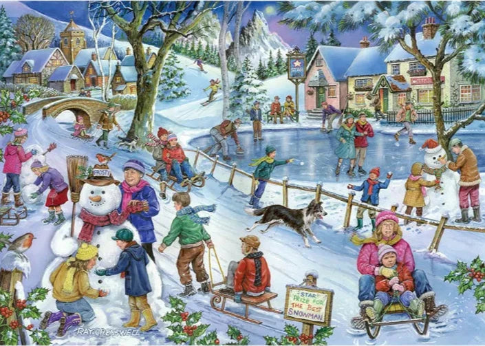 Frosty & Friends – 1000 Piece Jigsaw Puzzle (HOP)