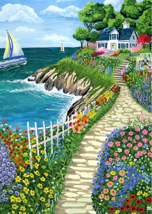 Call of the Coast by Abby Jacobs – 3 x 500 Piece Jigsaw Puzzles (Gibsons) - Image 2