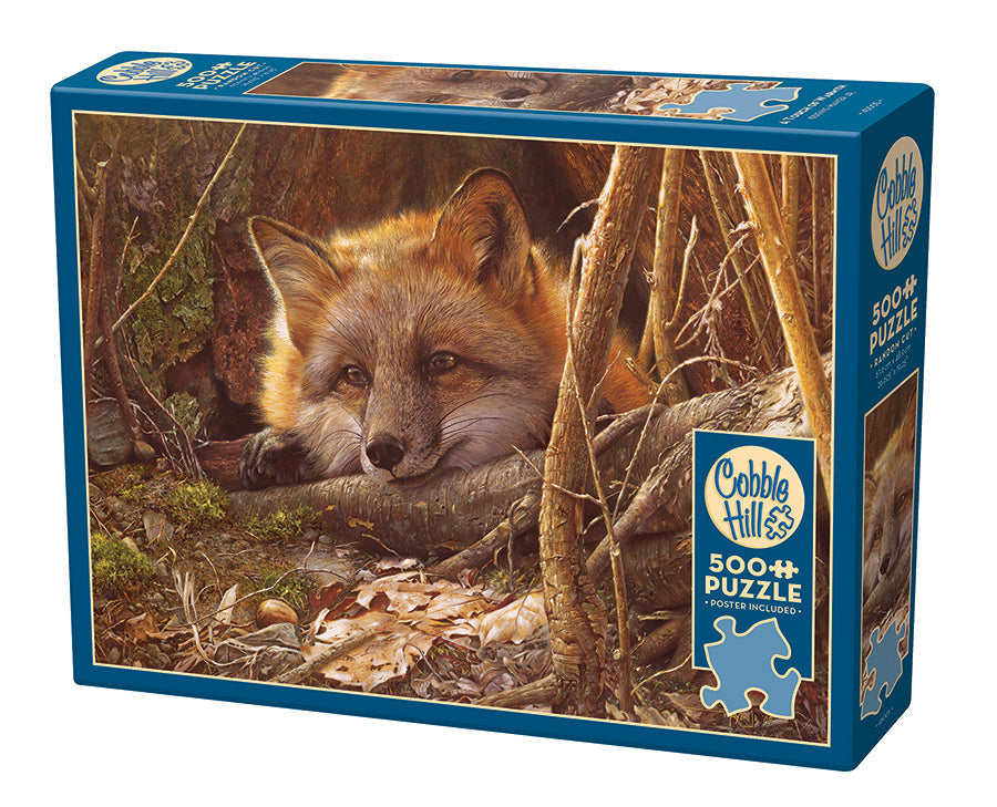 Box, turned left: A Touch of Warmth – 500 Piece Jigsaw Puzzle (Cobble Hill)