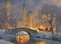 Artwork: Winter in the Park - 500 Piece Jigsaw Puzzle (Cobble Hill)