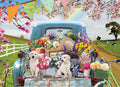 Artwork: Country Truck in Spring – 500 Piece Jigsaw Puzzle (Cobble Hill)