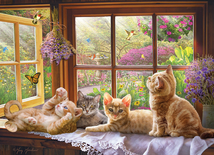 Artwork: Sunbeam – 500 Piece Jigsaw Puzzle (Cobble Hill)