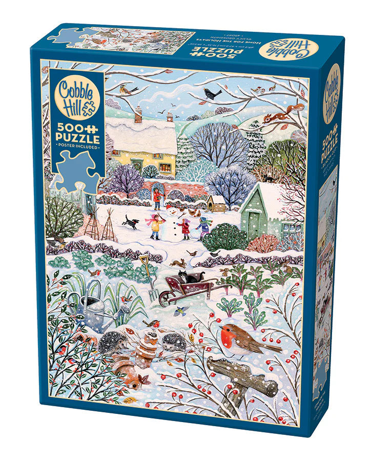 Winter Holidays - 500 Piece Jigsaw Puzzle (Cobble Hill)