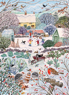 Winter Holidays - 500 Piece Jigsaw Puzzle (Cobble Hill)