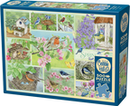 Garden Birds in Spring – 500 Piece Jigsaw Puzzle (Cobble Hill)