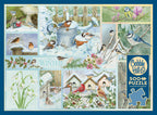 Box, straight on: Garden Birds in Winter – 500 Piece Jigsaw Puzzle (Cobble Hill)