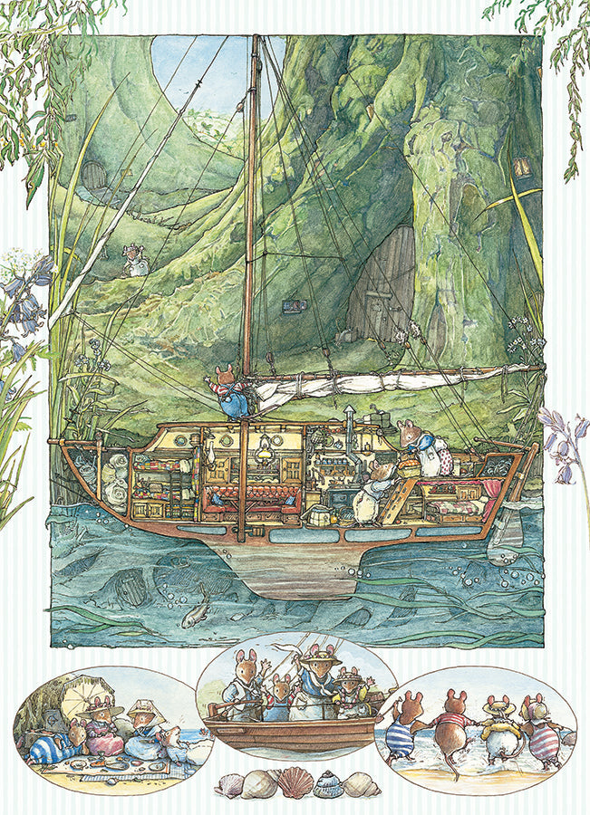 Artwork: Brambly Hedge: All Aboard – 500 Piece Jigsaw Puzzle (Cobble Hill)