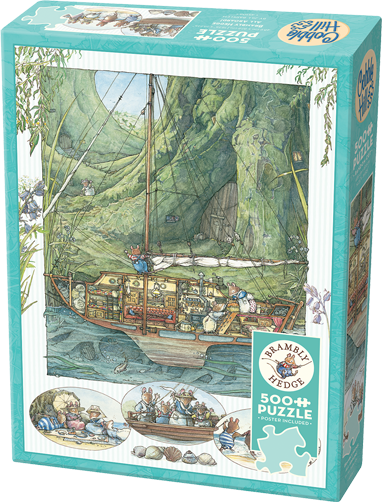 Brambly Hedge: All Aboard – 500 Piece Jigsaw Puzzle (Cobble Hill)