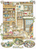 Artwork: Brambly Hedge Picnic Preparations by Jill Barklem - 500 Piece Jigsaw Puzzle + Poster (Cobble Hill)