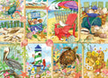 Artwork: Beach Days Collage - 500 Piece Jigsaw Puzzle (Cobble Hill)