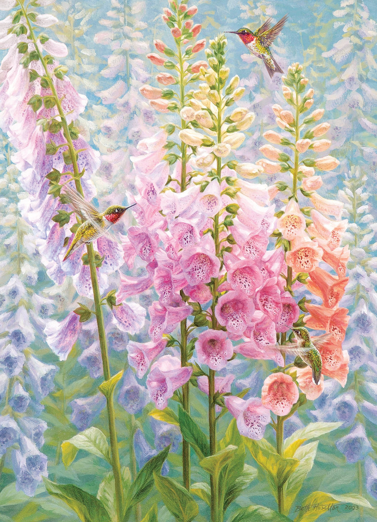 Artwork: Summer Rainbow - 500 Piece Jigsaw Puzzle (Cobble Hill)