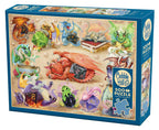 Box, turned left: D20 Dragons – 500 Piece Jigsaw Puzzle (Cobble Hill)
