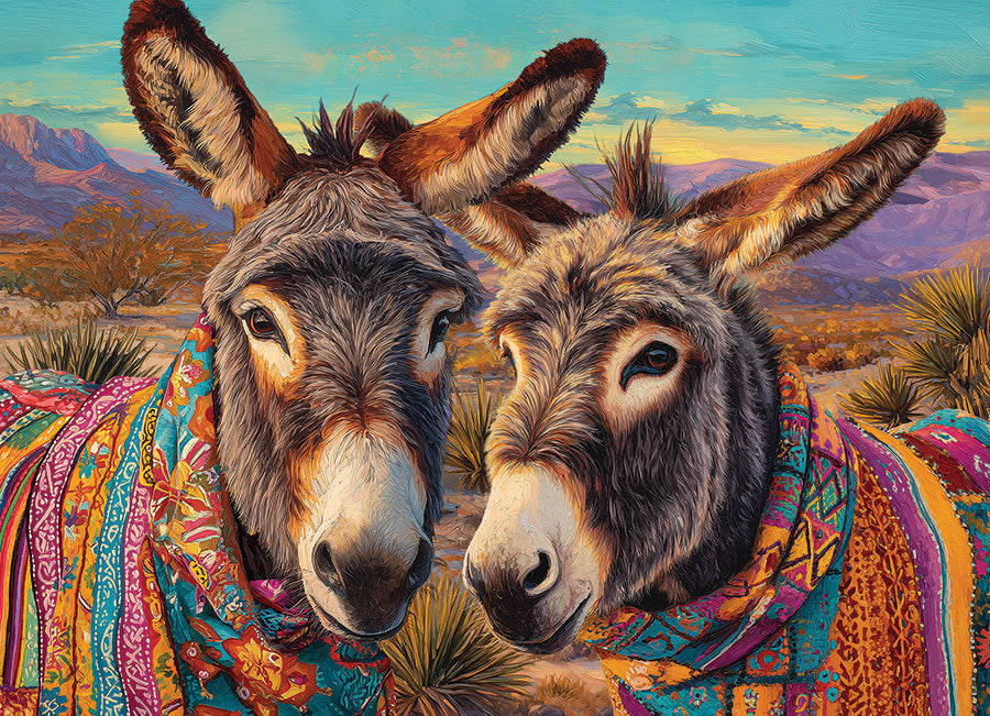 Artwork: Dos Borros – 500 Piece Jigsaw Puzzle (Cobble Hill)