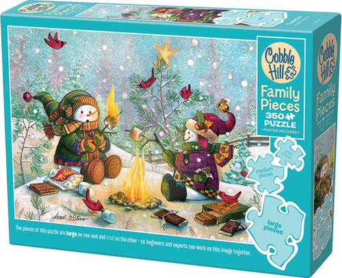 S'more Fun – 350 Piece Jigsaw Puzzle (Cobble Hill) - Completed Puzzle