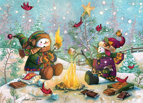 S'more Fun – 350 Piece Jigsaw Puzzle (Cobble Hill)