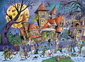 Haunted House – 350 Piece Jigsaw Puzzle (Cobble Hill)
