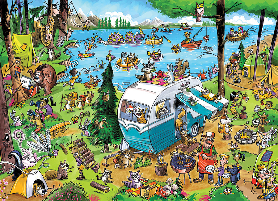 Artwork: Call of the Wild – 350 Piece Jigsaw Puzzle (Cobble Hill)