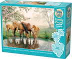 Horse Family – 350 Piece Jigsaw Puzzle (Cobble Hill)
