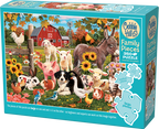 Family Farm – 350 Piece Jigsaw Puzzle (Cobble Hill)