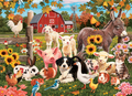 Family Farm – 350 Piece Jigsaw Puzzle (Cobble Hill)