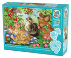 Box, turned left: Under the Cherry Tree – 350 Piece Jigsaw Puzzle (Cobble Hill)