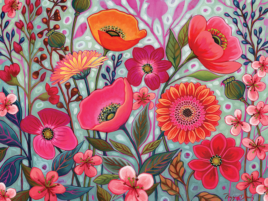 Artwork: Shady Garden – 275 Piece Jigsaw Puzzle (Cobble Hill)