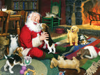 Artwork: Santa's Playtime – 275 Piece Jigsaw Puzzle (Cobble Hill)