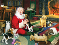 Santa's Playtime – 275 Piece Jigsaw Puzzle (Cobble Hill)
