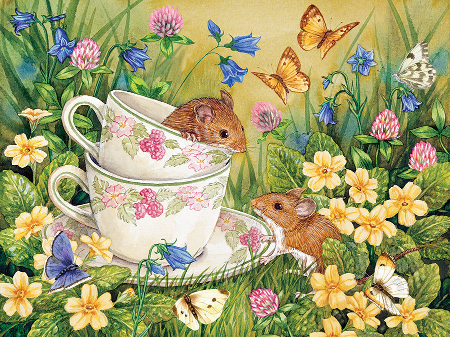 Artwork: Tea for Two – 275 Piece Jigsaw Puzzle (Cobble Hill)