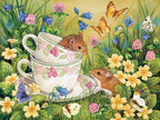Artwork: Tea for Two – 275 Piece Jigsaw Puzzle (Cobble Hill)