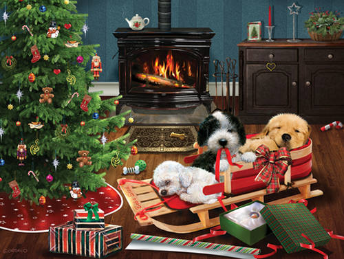 The Best Christmas Gift – 275 Piece Jigsaw Puzzle (Cobble Hill)