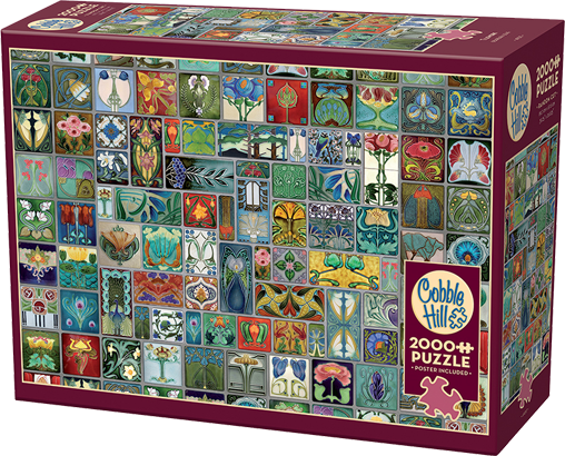 Tilework – 2000 Piece Jigsaw Puzzle (Cobble Hill)