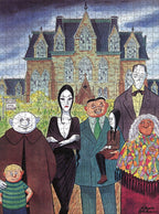 The Addams Family – 1000 Piece Jigsaw Puzzle (Pomegranate)
