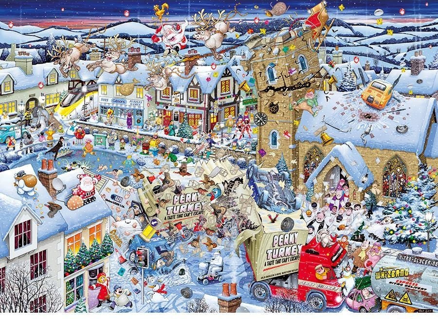 Artwork: I Love Christmas – 1000 Piece Jigsaw Puzzle (Gibsons)