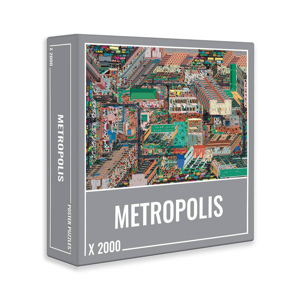 Metropolis – 2000 Piece Jigsaw Puzzle (Cloudberries)