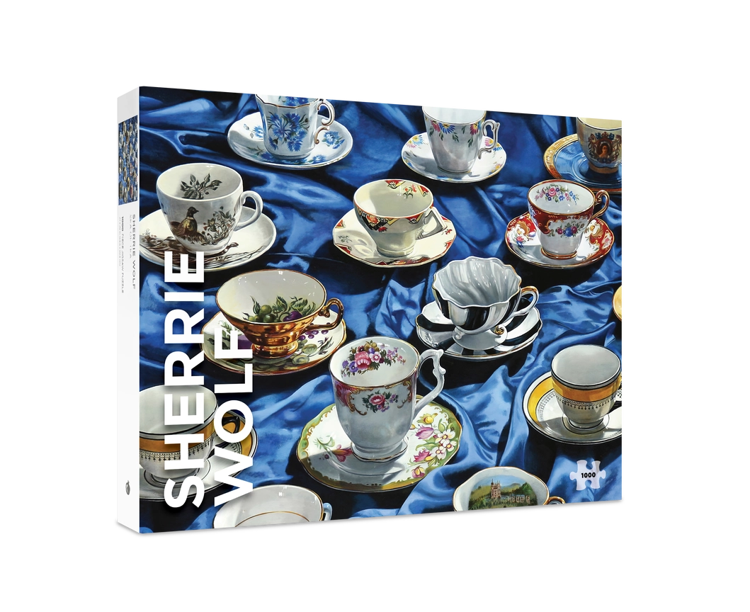 Sea of Tea by Sherrie Wolf – 1000 Piece Jigsaw Puzzle (Pomegranate)