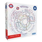 TfL Circular Underground Map – 500 Piece Jigsaw Puzzle (Gibsons)