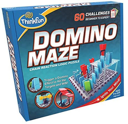 Thinkfun 44001012 Domino Maze - Chain Reaction Logic Puzzle