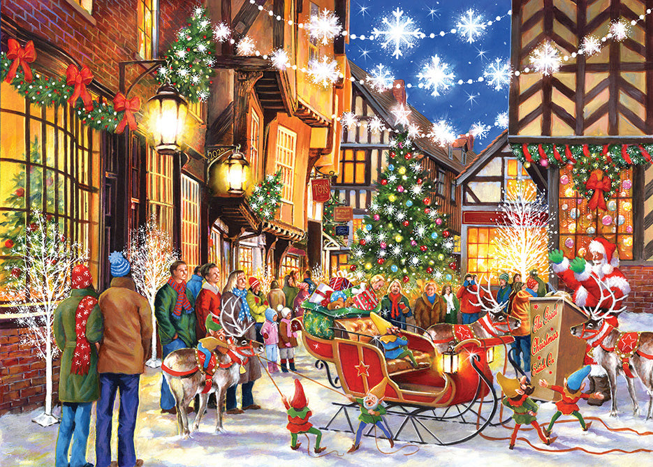 Santa Switch On – 1000 Piece Jigsaw Puzzle (HOP)