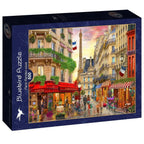 Box, turned right: Paris Rendezvous - 500 Piece Jigsaw Puzzle (Bluebird)