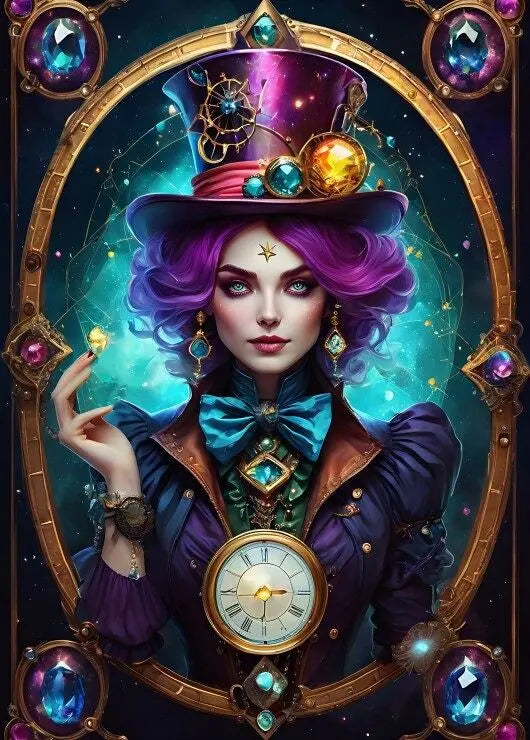 Artwork: Purple - Steampunk Collection - 500 Piece Jigsaw Puzzle (Bluebird)