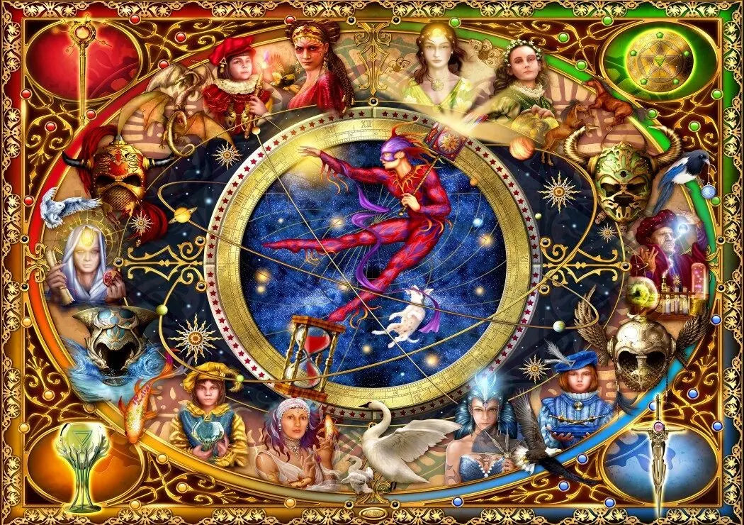 Artwork: Legacy of the Divine Tarot - 500 Piece Jigsaw Puzzle (Bluebird)