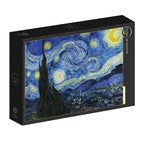 Box, turned right: Vincent Van Gogh: The Starry Night, 1889 - 500 Piece Jigsaw Puzzle (Grafika)